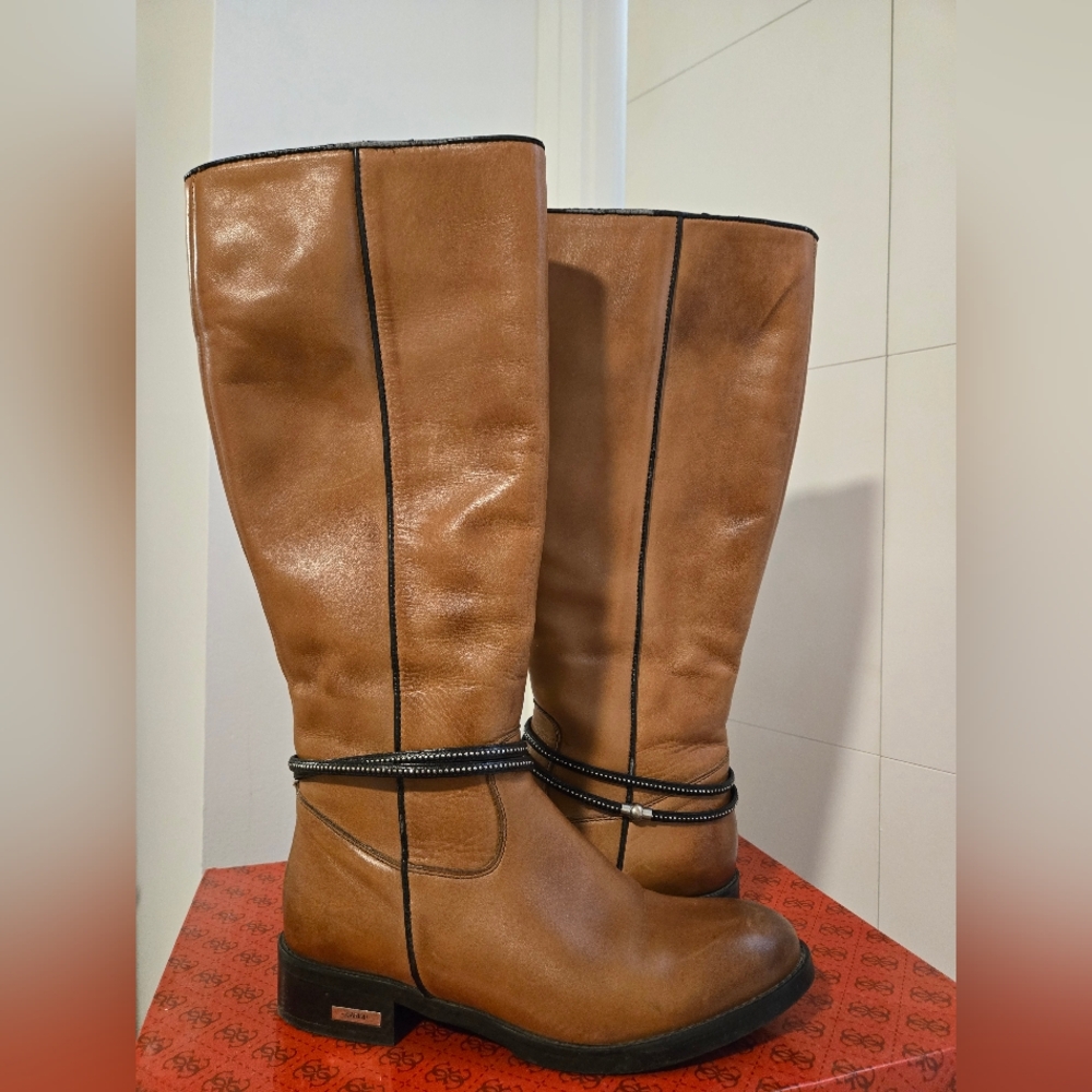 Carinii - Soft Leather Brown Boots -